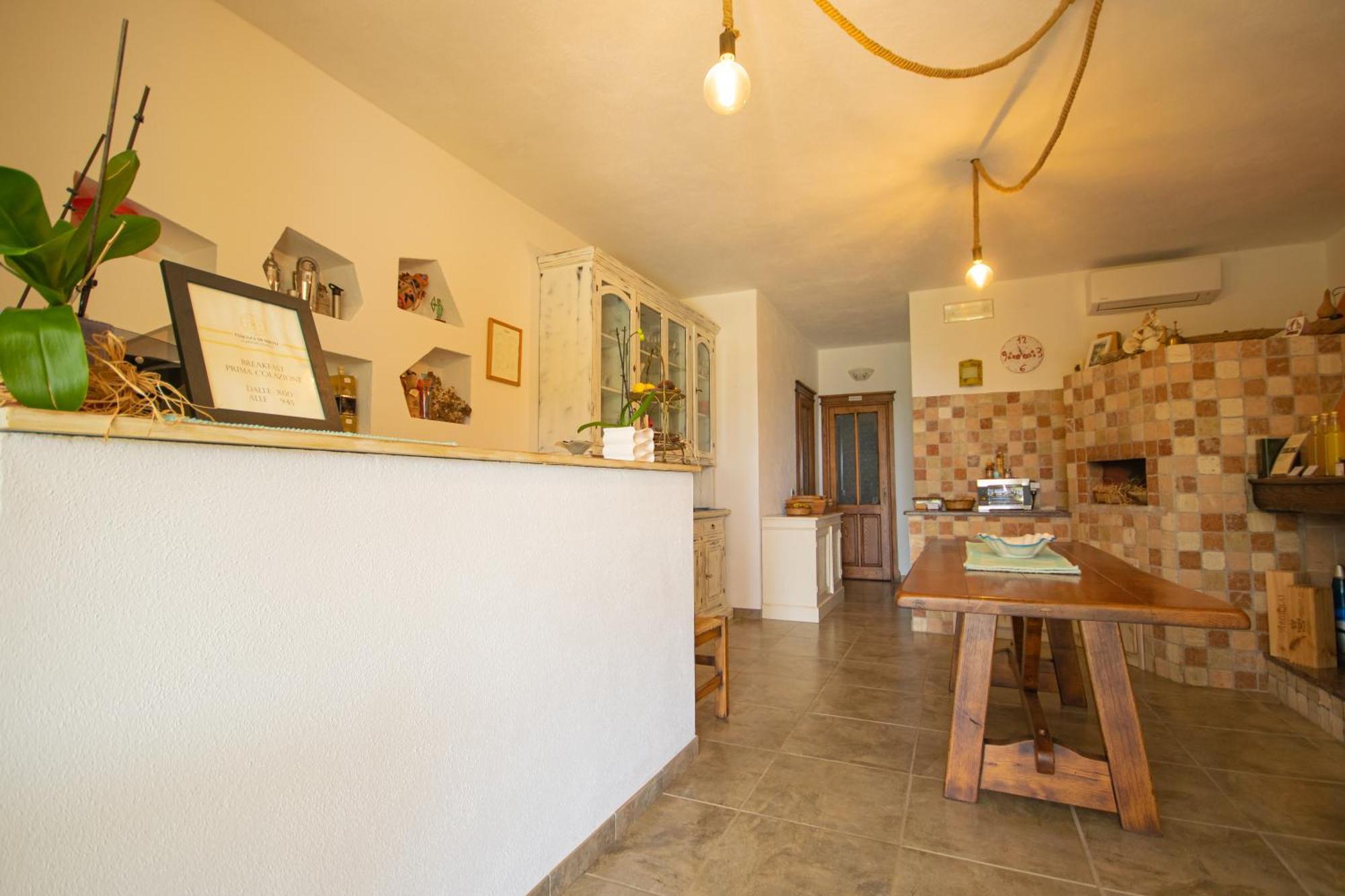 Albergo rurale Essenza di Mirto La Caletta Esterno foto